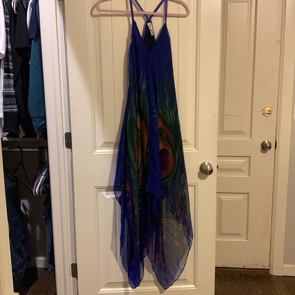 Peacock dress